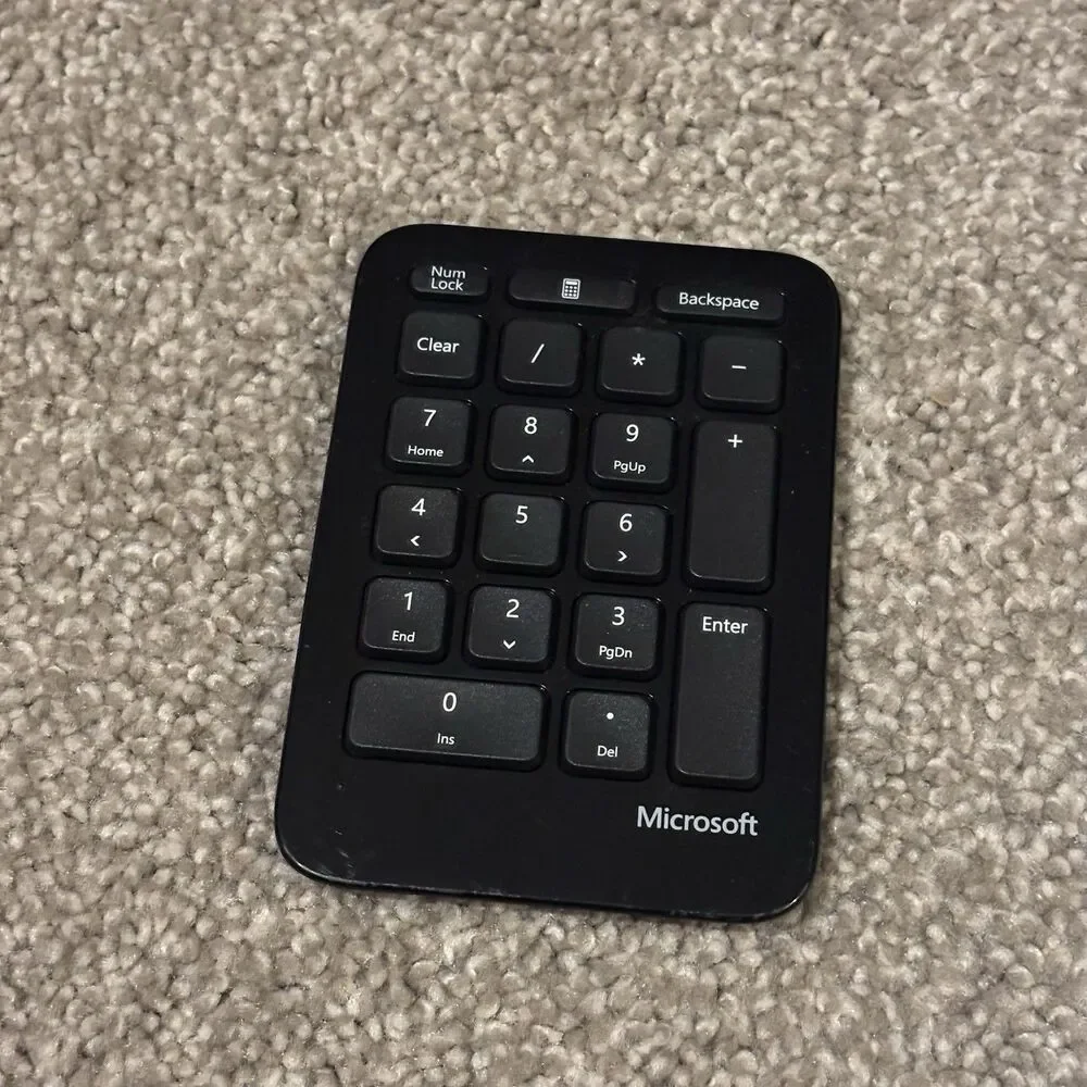 Microsoft Sculpt Ergonomic Wireless Set - Keyboard Mouse Numerical Number Pad